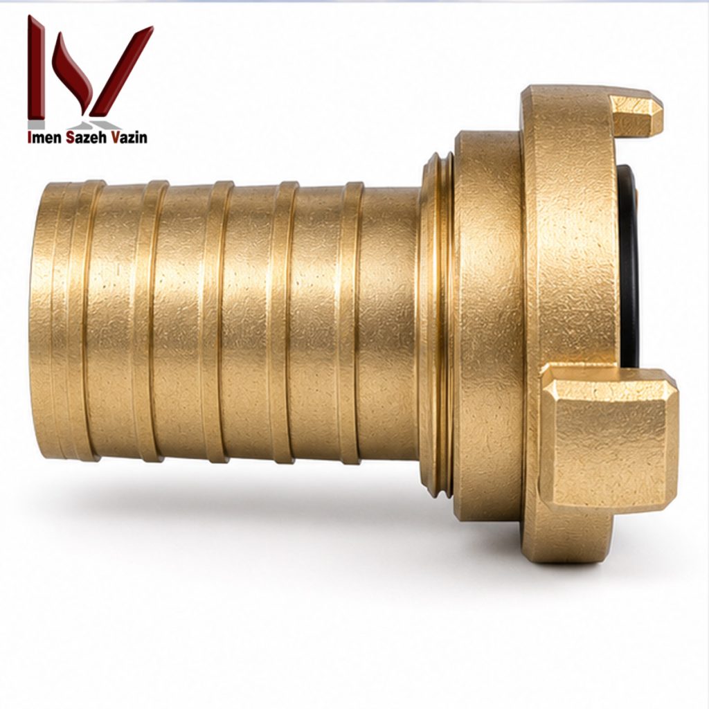 ARYA Brass Suction 4 _ کوپلینگ مکش برنجی 4 اینچ