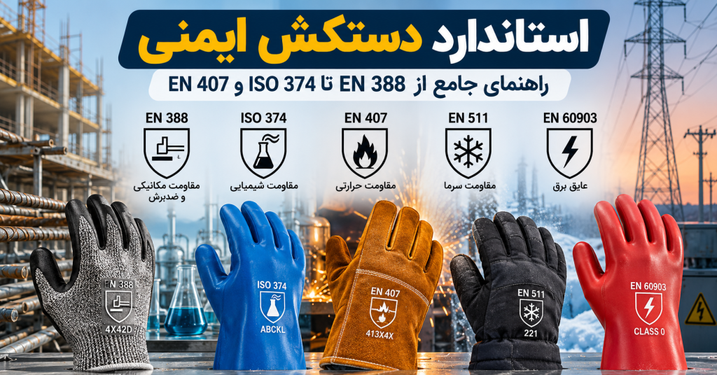 استاندارد دستکش ایمنی