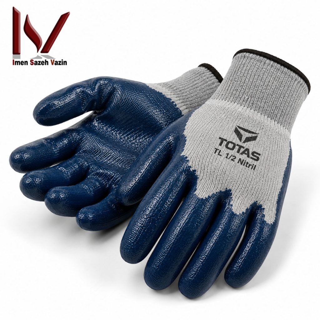 TOTAS TL 1/2 Nitril دستکش کف نیتریل توتاص