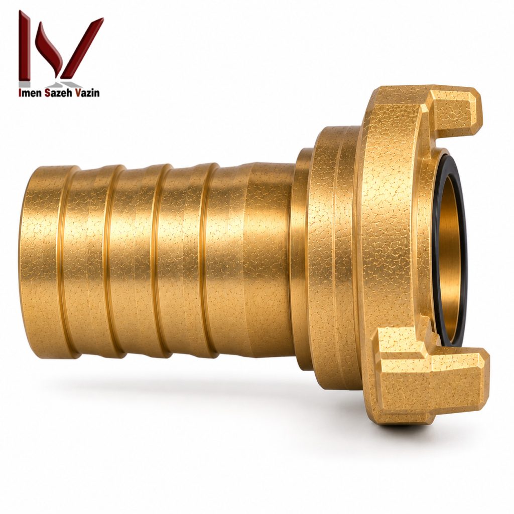 ARYA BS Brass 2.75 _ کوپلینگ برنجی آتش‌نشانی 2.75 اینچ