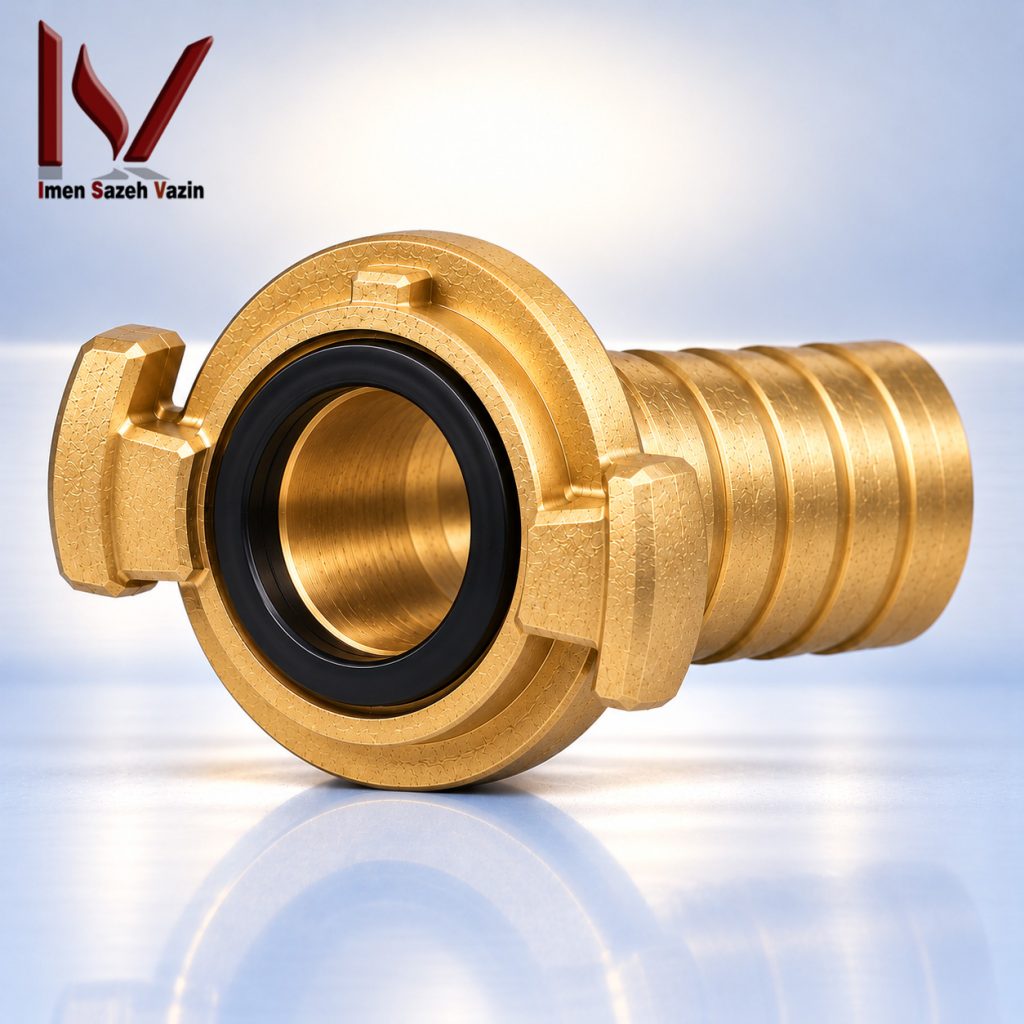 ARYA BS Brass 2.5 | کوپلینگ برنجی آتش‌نشانی 2.5 اینچ